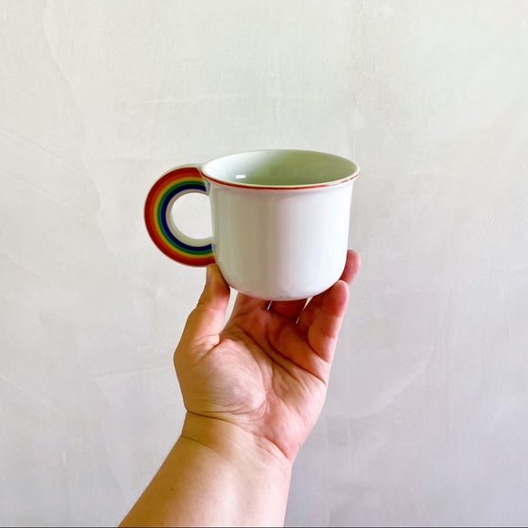 Vintage Rainbow Mug Vandor 1978